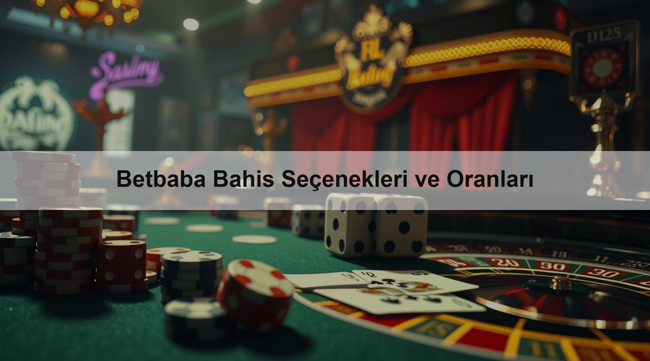 Betbaba Bahis Seçenekleri ve Oranları 1 Betbaba Bahis Seçenekleri ve Oranları